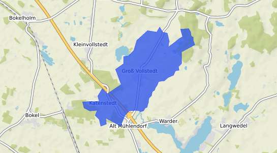 Bodenrichtwertkarte Gross Vollstedt